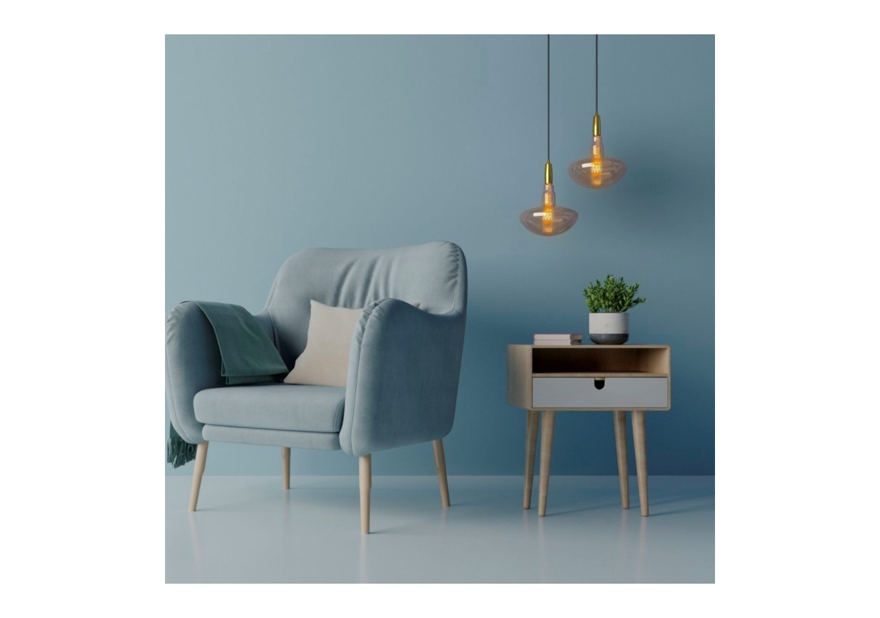 Ampoule décorative LED à filament "Seta"-E27-Dimmable-4W-1800K - BFD1-SMR200E27-DO - Barcelona LED