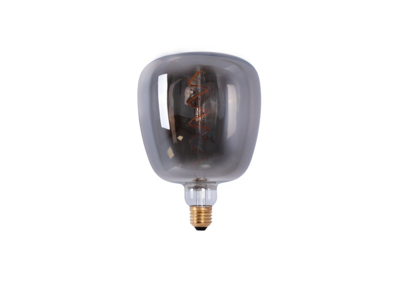 Ampoule décorative LED à filament avec teinte fumée-E27 D140-Dimmable-4W-1800K - BFD1-D140E27-AHUM - Barcelona LED