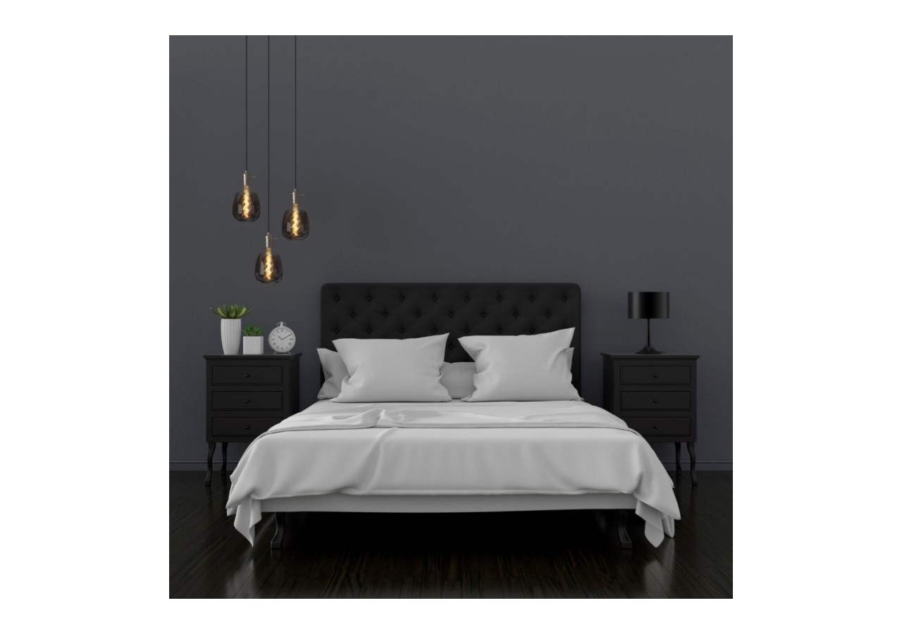 Ampoule décorative LED à filament avec teinte fumée-E27 D140-Dimmable-4W-1800K - BFD1-D140E27-AHUM - Barcelona LED