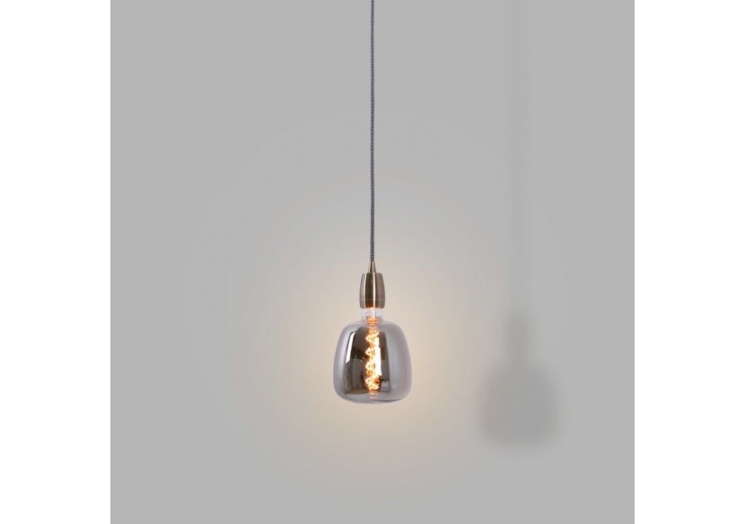 Ampoule décorative LED à filament avec teinte fumée-E27 D140-Dimmable-4W-1800K - BFD1-D140E27-AHUM - Barcelona LED