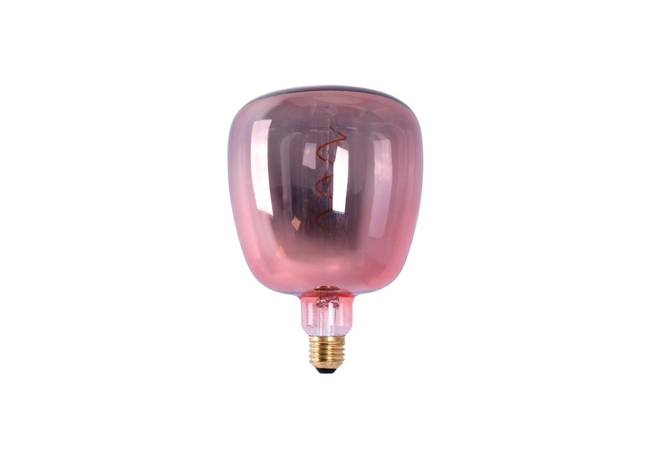 Ampoule décorative LED à filament avec teinte cuivrée-E27 D140-Dimmable-4W-1800K - BFD1-D140E27-CO - Barcelona LED