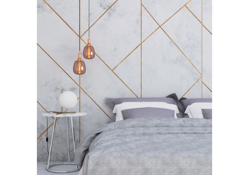 Ampoule décorative LED à filament avec teinte cuivrée-E27 D140-Dimmable-4W-1800K - BFD1-D140E27-CO - Barcelona LED