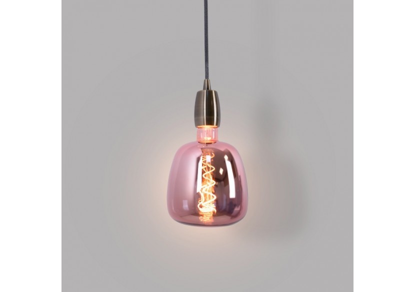 Ampoule décorative LED à filament avec teinte cuivrée-E27 D140-Dimmable-4W-1800K - BFD1-D140E27-CO - Barcelona LED