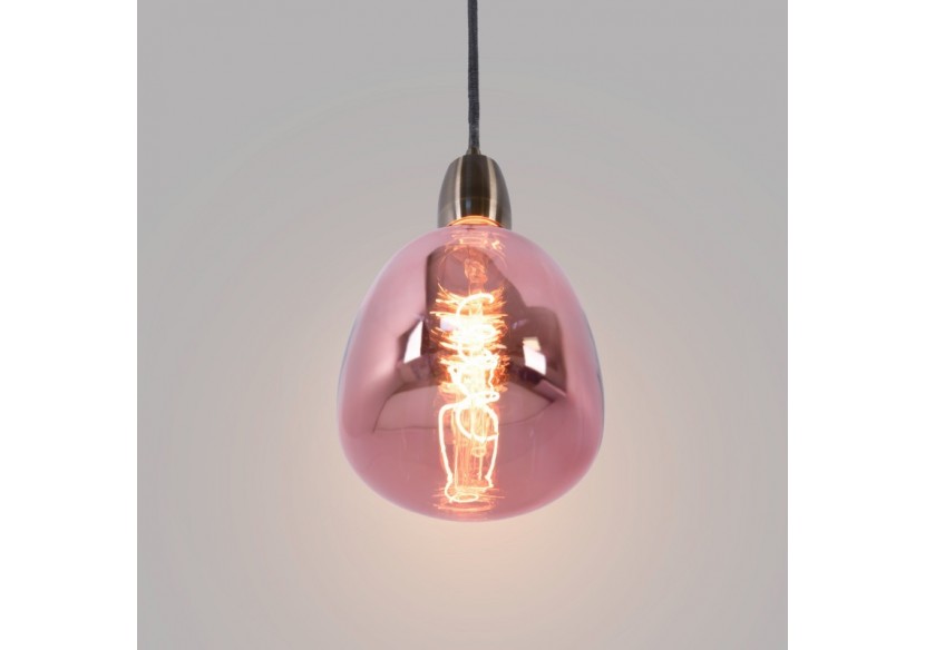 Ampoule décorative LED à filament avec teinte cuivrée-E27 D140-Dimmable-4W-1800K - BFD1-D140E27-CO - Barcelona LED