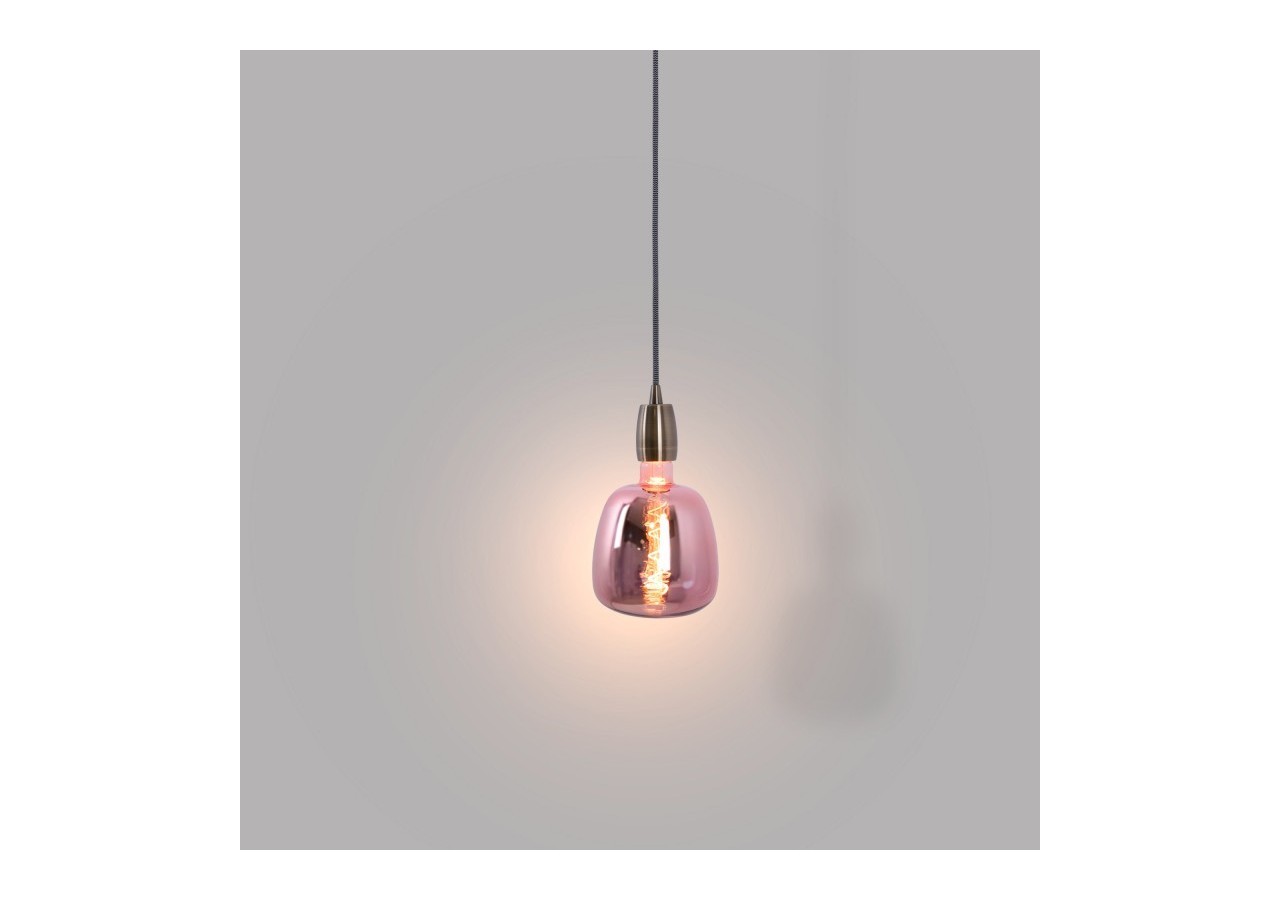 Ampoule décorative LED à filament avec teinte cuivrée-E27 D140-Dimmable-4W-1800K - BFD1-D140E27-CO - Barcelona LED