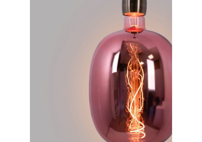 Ampoule décorative LED à filament avec teinte cuivrée-E27 T170-Dimmable-4W-1500K - BFD1-T170E27-CO - Barcelona LED