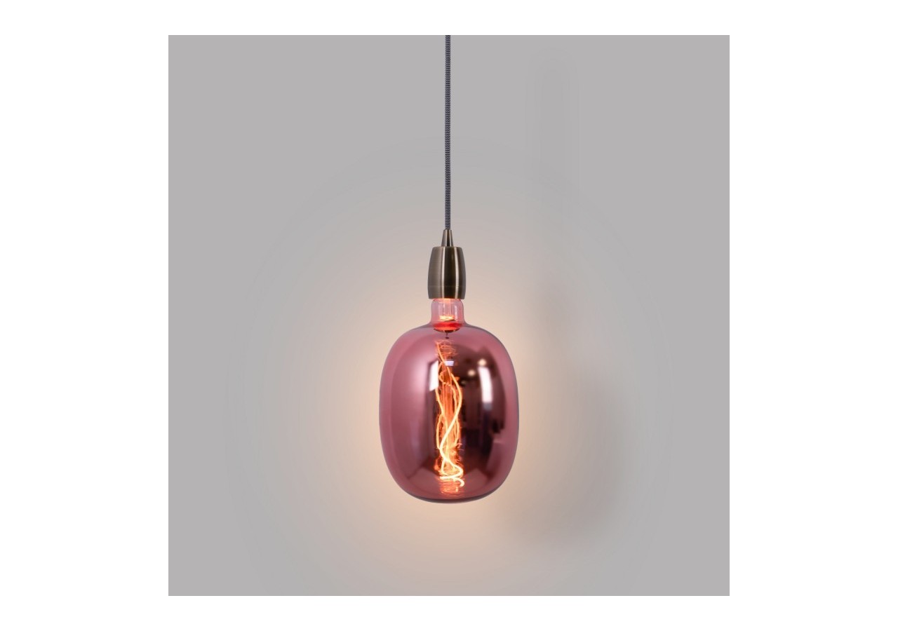 Ampoule décorative LED à filament avec teinte cuivrée-E27 T170-Dimmable-4W-1500K - BFD1-T170E27-CO - Barcelona LED