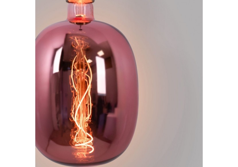 Ampoule décorative LED à filament avec teinte cuivrée-E27 T170-Dimmable-4W-1500K - BFD1-T170E27-CO - Barcelona LED