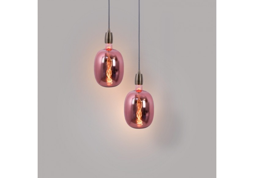 Ampoule décorative LED à filament avec teinte cuivrée-E27 T170-Dimmable-4W-1500K - BFD1-T170E27-CO - Barcelona LED