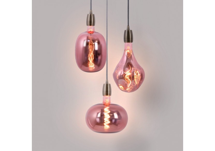 Ampoule décorative LED à filament avec teinte cuivrée-E27 T170-Dimmable-4W-1500K - BFD1-T170E27-CO - Barcelona LED