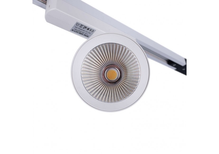 Projecteur LED sur railmonophasé CCT-40W-IRC 90-Blanc - BPM-40W-CCT-B - Barcelona LED Projecteur LED sur railmonophasé CCT-40W-IRC 90-Blanc - BPM-40W-CCT-B - Barcelona LED