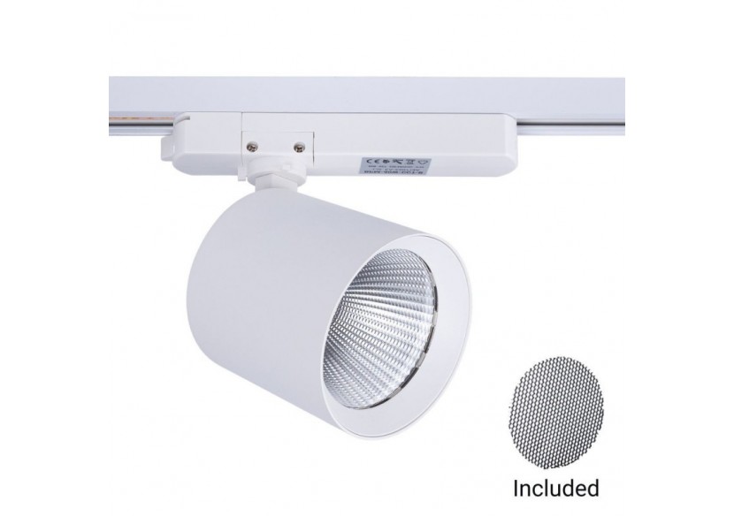 Projecteur LED sur railmonophasé CCT-40W-IRC 90-Blanc - BPM-40W-CCT-B - Barcelona LED Projecteur LED sur railmonophasé CCT-40W-IRC 90-Blanc - BPM-40W-CCT-B - Barcelona LED