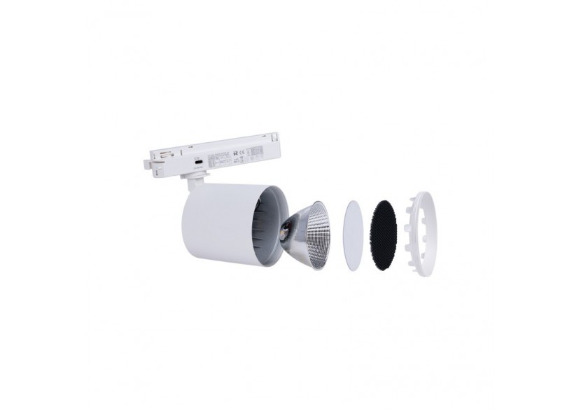 Projecteur LED sur railmonophasé CCT-40W-IRC 90-Blanc - BPM-40W-CCT-B - Barcelona LED Projecteur LED sur railmonophasé CCT-40W-IRC 90-Blanc - BPM-40W-CCT-B - Barcelona LED