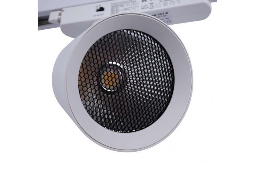 Projecteur LED sur railmonophasé CCT-40W-IRC 90-Blanc - BPM-40W-CCT-B - Barcelona LED Projecteur LED sur railmonophasé CCT-40W-IRC 90-Blanc - BPM-40W-CCT-B - Barcelona LED