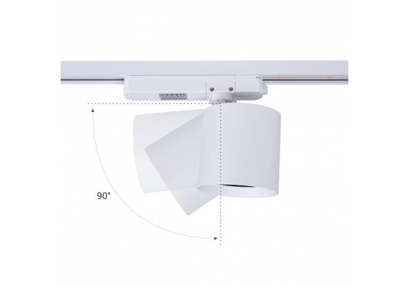 Projecteur LED sur railmonophasé CCT-40W-IRC 90-Blanc - BPM-40W-CCT-B - Barcelona LED Projecteur LED sur railmonophasé CCT-40W-IRC 90-Blanc - BPM-40W-CCT-B - Barcelona LED