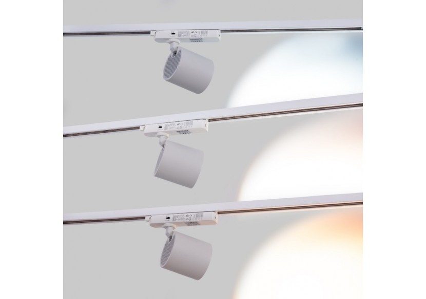 Projecteur LED sur railmonophasé CCT-40W-IRC 90-Blanc - BPM-40W-CCT-B - Barcelona LED Projecteur LED sur railmonophasé CCT-40W-IRC 90-Blanc - BPM-40W-CCT-B - Barcelona LED