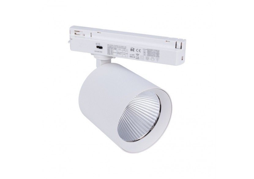 Projecteur LED sur railmonophasé CCT-40W-IRC 90-Blanc - BPM-40W-CCT-B - Barcelona LED Projecteur LED sur railmonophasé CCT-40W-IRC 90-Blanc - BPM-40W-CCT-B - Barcelona LED