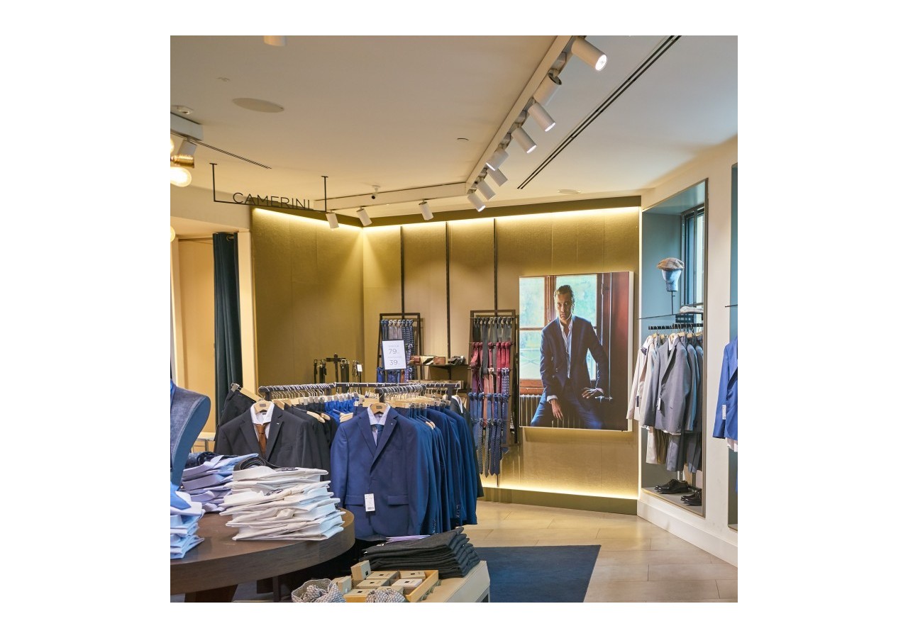 Projecteur LED sur rail monophasé CCT-40W-IRC 90-Noir - BPM-40W-CCT-N - Barcelona LED