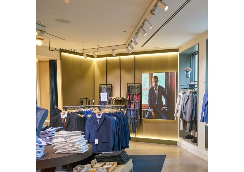 Projecteur LED sur rail monophasé CCT-40W-IRC 90-Noir - BPM-40W-CCT-N - Barcelona LED