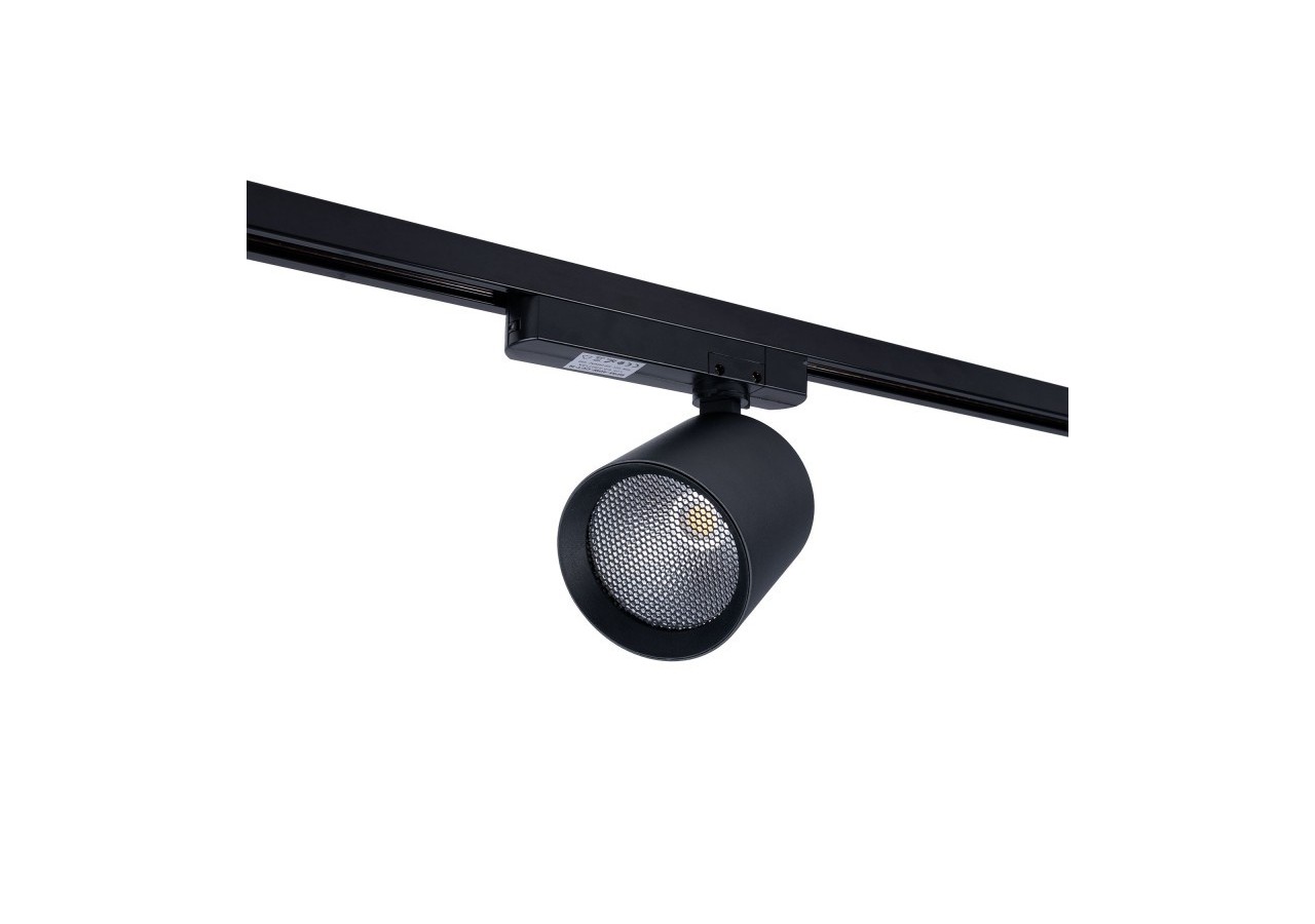 Projecteur LED sur rail monophasé CCT-40W-IRC 90-Noir - BPM-40W-CCT-N - Barcelona LED