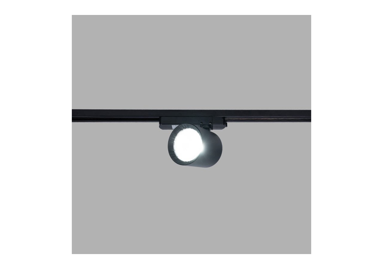 Projecteur LED sur rail monophasé CCT-40W-IRC 90-Noir - BPM-40W-CCT-N - Barcelona LED
