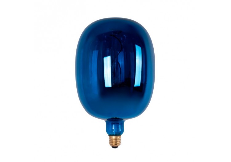 Ampoule décorative LED à filament avec teinte bleue-E27 T170-Dimmable-4W-4200K - BFD1-T170E27-AZM - Barcelona LED