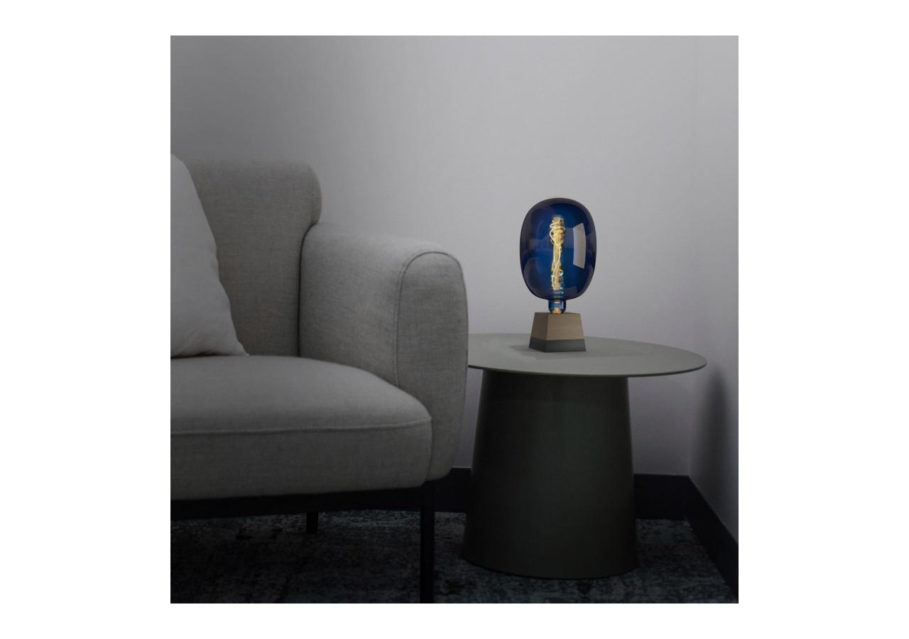 Ampoule décorative LED à filament avec teinte bleue-E27 T170-Dimmable-4W-4200K - BFD1-T170E27-AZM - Barcelona LED