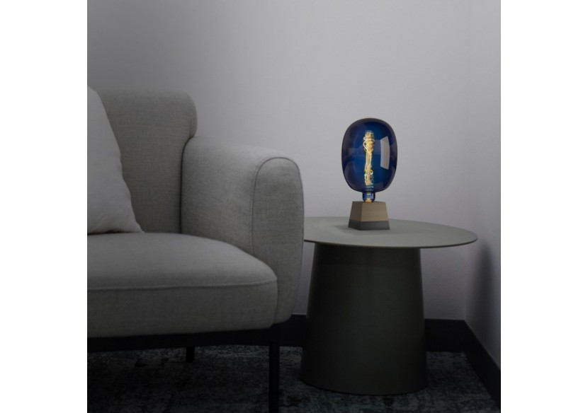 Ampoule décorative LED à filament avec teinte bleue-E27 T170-Dimmable-4W-4200K - BFD1-T170E27-AZM - Barcelona LED