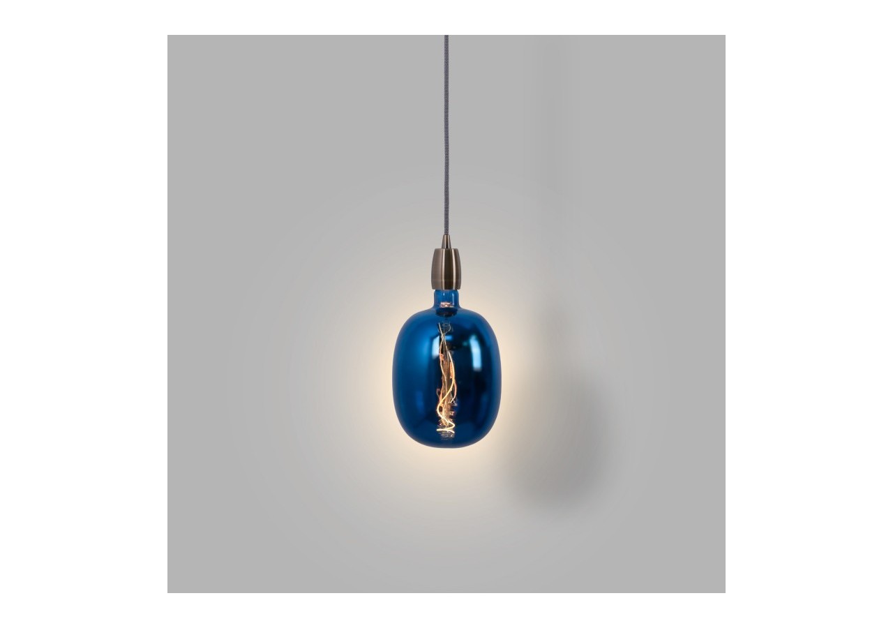 Ampoule décorative LED à filament avec teinte bleue-E27 T170-Dimmable-4W-4200K - BFD1-T170E27-AZM - Barcelona LED