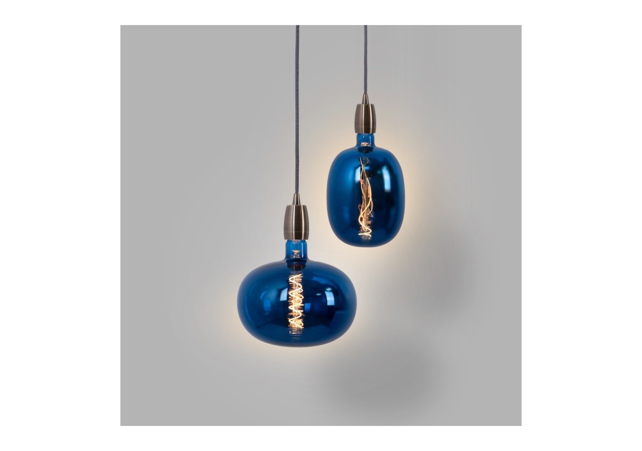 Ampoule décorative LED à filament avec teinte bleue-E27 T170-Dimmable-4W-4200K - BFD1-T170E27-AZM - Barcelona LED