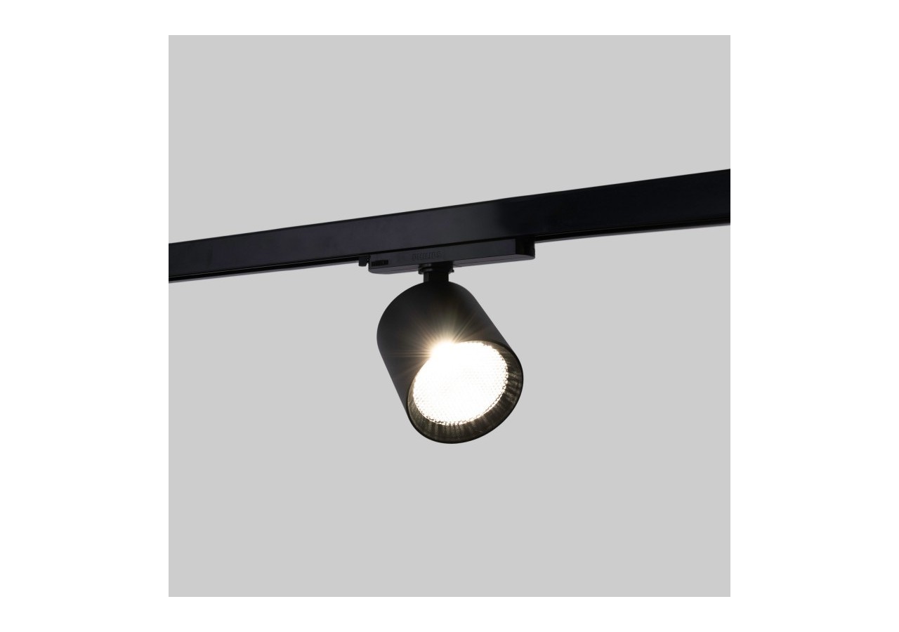 Projecteur LED sur rail triphasé 4000K-40W-IRC 95-Driver Philips Xitanium-Noir - BPT-40WCRI-BN-N - Barcelona LED