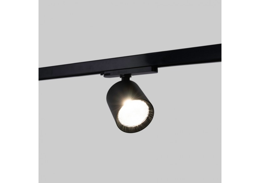 Projecteur LED sur rail triphasé 4000K-40W-IRC 95-Driver Philips Xitanium-Noir - BPT-40WCRI-BN-N - Barcelona LED Projecteur LED sur rail triphasé 4000K-40W-IRC 95-Driver Philips Xitanium-Noir - BPT-40WCRI-BN-N - Barcelona LED