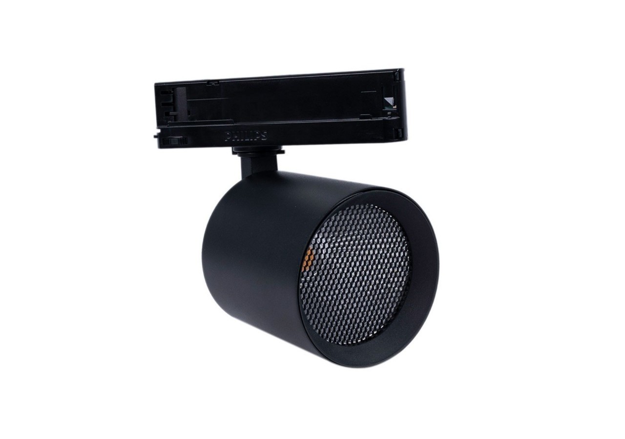 Projecteur LED sur rail triphasé 4000K-40W-IRC 95-Driver Philips Xitanium-Noir - BPT-40WCRI-BN-N - Barcelona LED