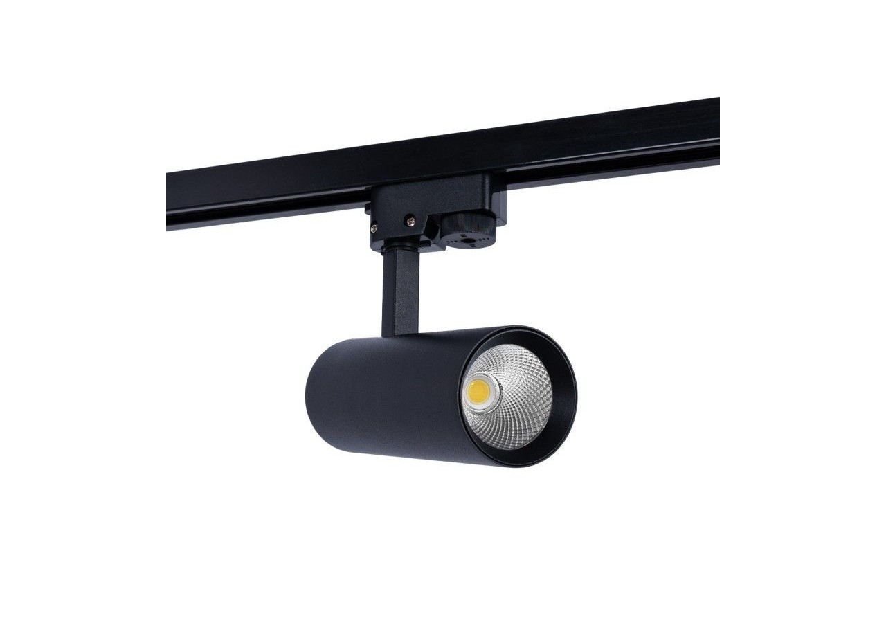 Projecteur LED sur rail monophasé-CCT-10W-IRC 90-Driver KGP-Noir - BPM-10W-CCT-N - Barcelona LED