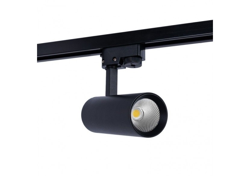 Projecteur LED sur rail monophasé-CCT-10W-IRC 90-Driver KGP-Noir - BPM-10W-CCT-N - Barcelona LED Projecteur LED sur rail monophasé-CCT-10W-IRC 90-Driver KGP-Noir - BPM-10W-CCT-N - Barcelona LED