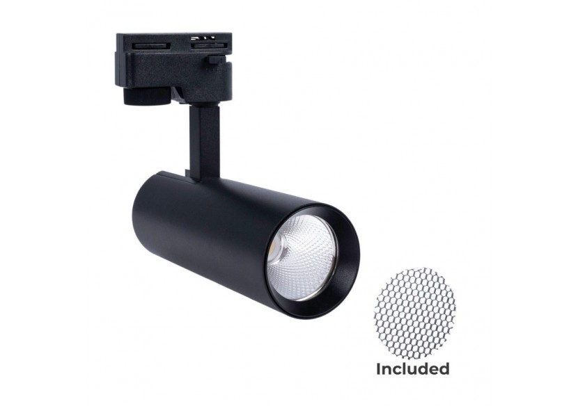 Projecteur LED sur rail monophasé-CCT-10W-IRC 90-Driver KGP-Noir - BPM-10W-CCT-N - Barcelona LED Projecteur LED sur rail monophasé-CCT-10W-IRC 90-Driver KGP-Noir - BPM-10W-CCT-N - Barcelona LED