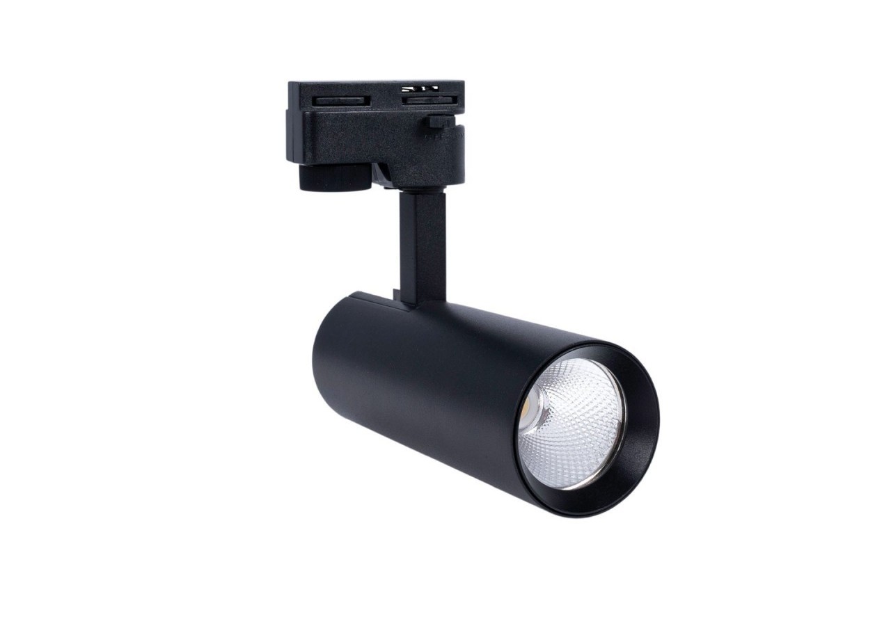 Projecteur LED sur rail monophasé-CCT-10W-IRC 90-Driver KGP-Noir - BPM-10W-CCT-N - Barcelona LED