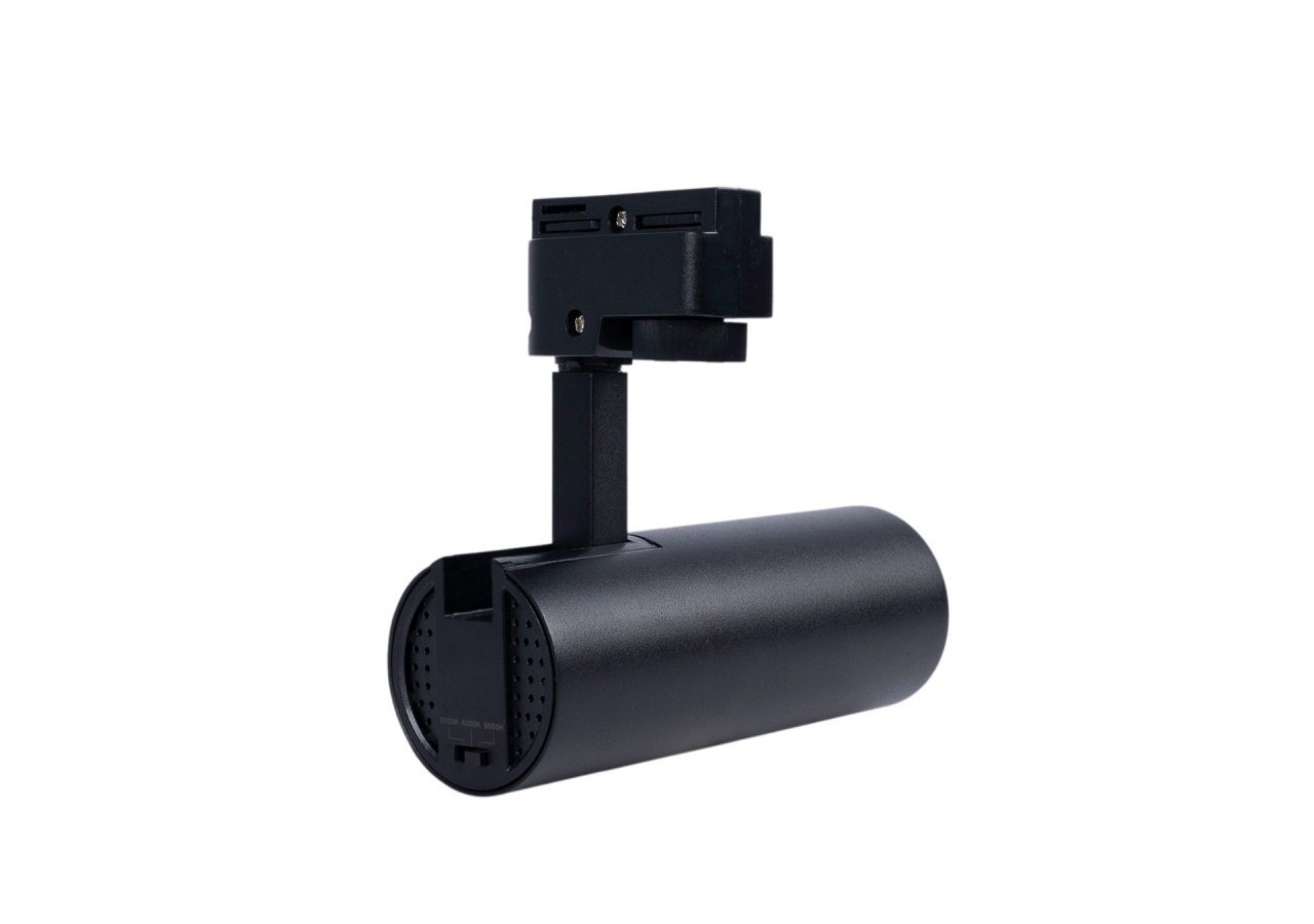 Projecteur LED sur rail monophasé-CCT-10W-IRC 90-Driver KGP-Noir - BPM-10W-CCT-N - Barcelona LED