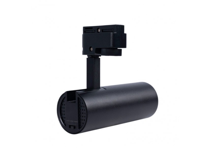 Projecteur LED sur rail monophasé-CCT-10W-IRC 90-Driver KGP-Noir - BPM-10W-CCT-N - Barcelona LED Projecteur LED sur rail monophasé-CCT-10W-IRC 90-Driver KGP-Noir - BPM-10W-CCT-N - Barcelona LED