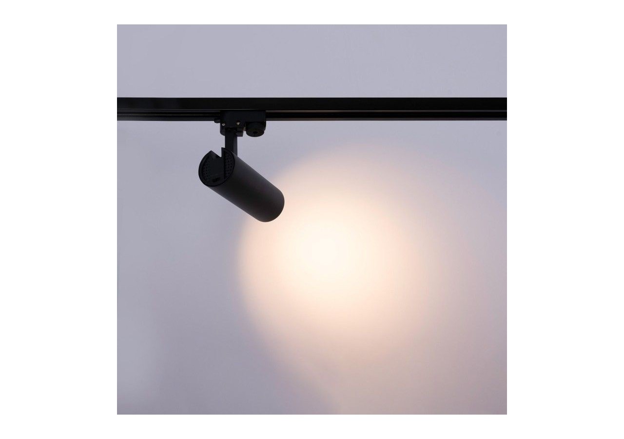 Projecteur LED sur rail monophasé-CCT-10W-IRC 90-Driver KGP-Noir - BPM-10W-CCT-N - Barcelona LED