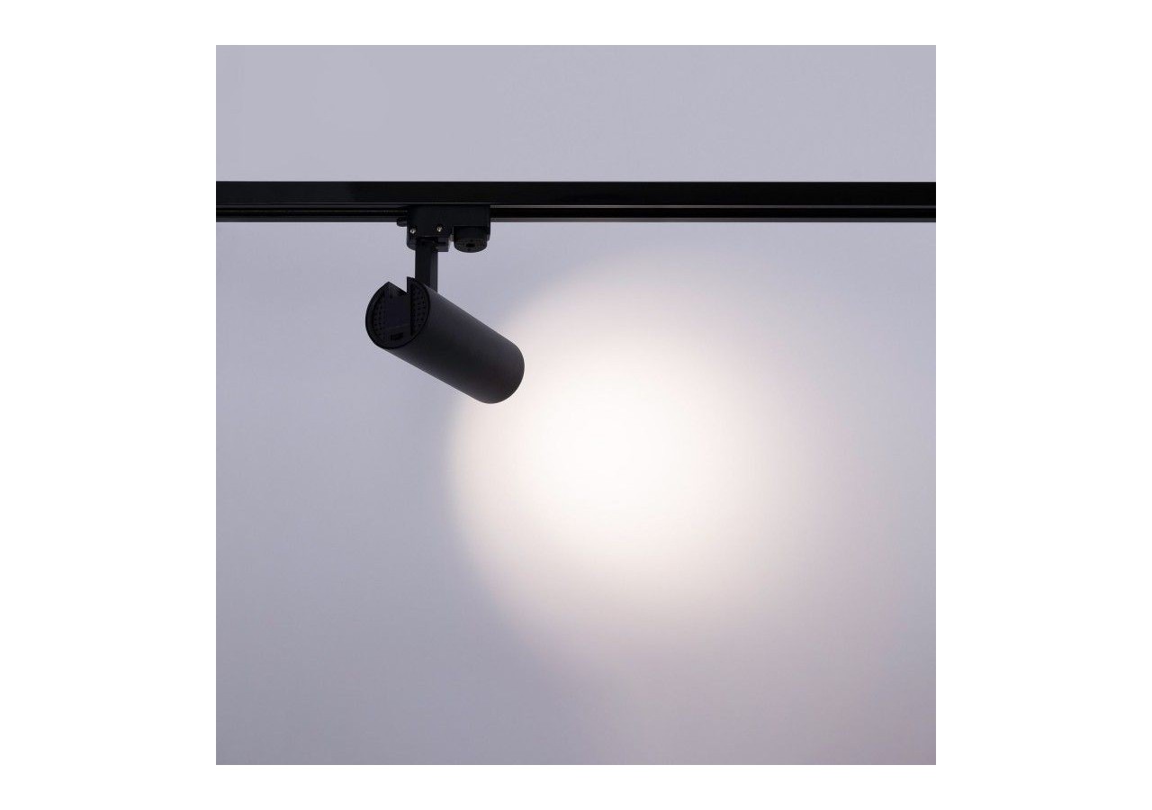 Projecteur LED sur rail monophasé-CCT-10W-IRC 90-Driver KGP-Noir - BPM-10W-CCT-N - Barcelona LED