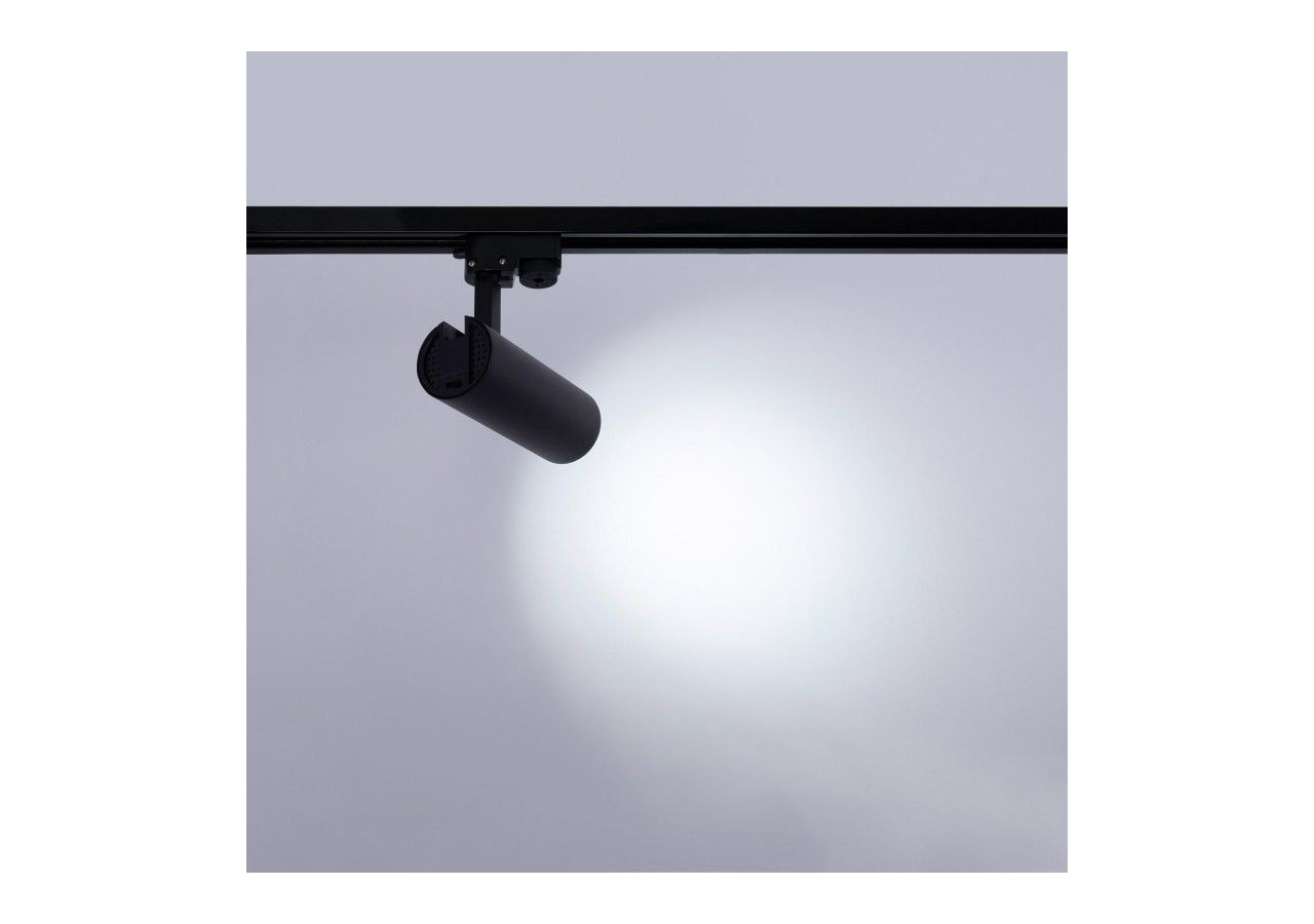 Projecteur LED sur rail monophasé-CCT-10W-IRC 90-Driver KGP-Noir - BPM-10W-CCT-N - Barcelona LED