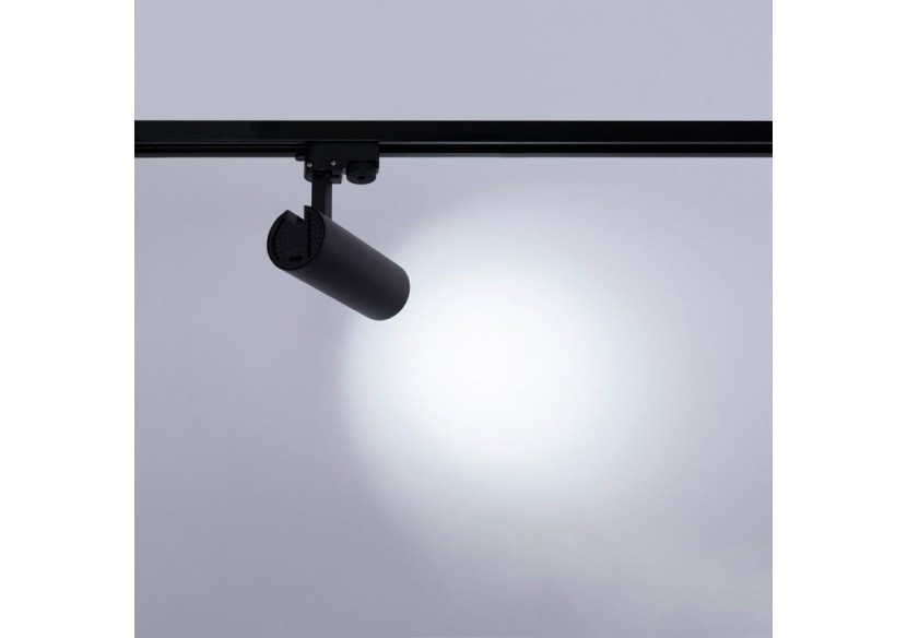 Projecteur LED sur rail monophasé-CCT-10W-IRC 90-Driver KGP-Noir - BPM-10W-CCT-N - Barcelona LED Projecteur LED sur rail monophasé-CCT-10W-IRC 90-Driver KGP-Noir - BPM-10W-CCT-N - Barcelona LED