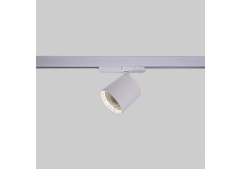Projecteur LED sur rail triphasé 4000K-40W-IRC 95-Driver Philips Xitanium-Blanc - BPT-40WCRI-BN-B - Barcelona LED Projecteur LED sur rail triphasé 4000K-40W-IRC 95-Driver Philips Xitanium-Blanc - BPT-40WCRI-BN-B - Barcelona LED