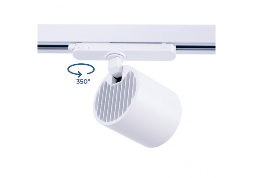 Projecteur LED sur rail triphasé 4000K-40W-IRC 95-Driver Philips Xitanium-Blanc - BPT-40WCRI-BN-B - Barcelona LED Projecteur LED sur rail triphasé 4000K-40W-IRC 95-Driver Philips Xitanium-Blanc - BPT-40WCRI-BN-B - Barcelona LED