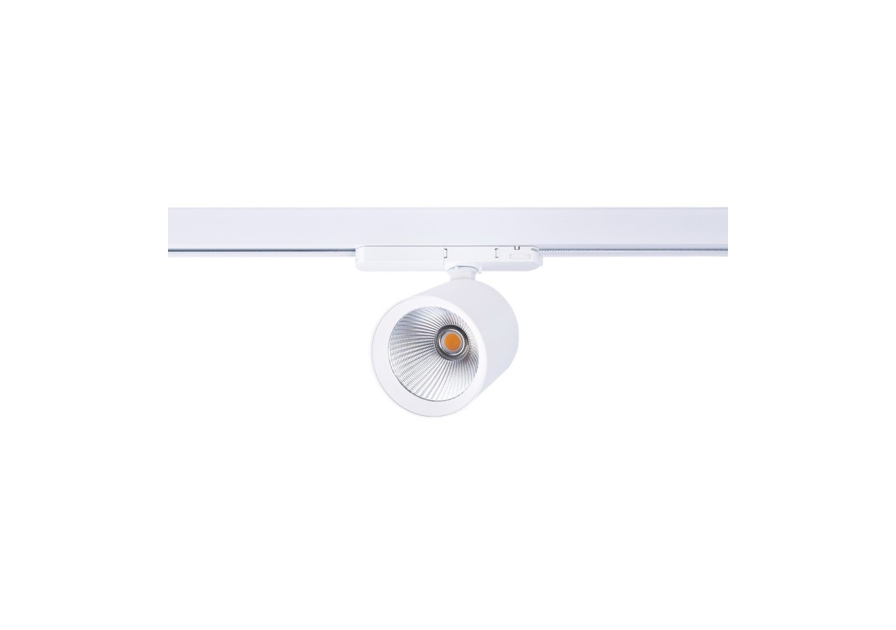 Projecteur LED sur rail triphasé 4000K-40W-IRC 95-Driver Philips Xitanium-Blanc - BPT-40WCRI-BN-B - Barcelona LED