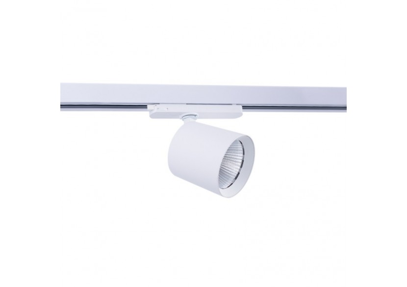 Projecteur LED sur rail triphasé 4000K-40W-IRC 95-Driver Philips Xitanium-Blanc - BPT-40WCRI-BN-B - Barcelona LED Projecteur LED sur rail triphasé 4000K-40W-IRC 95-Driver Philips Xitanium-Blanc - BPT-40WCRI-BN-B - Barcelona LED