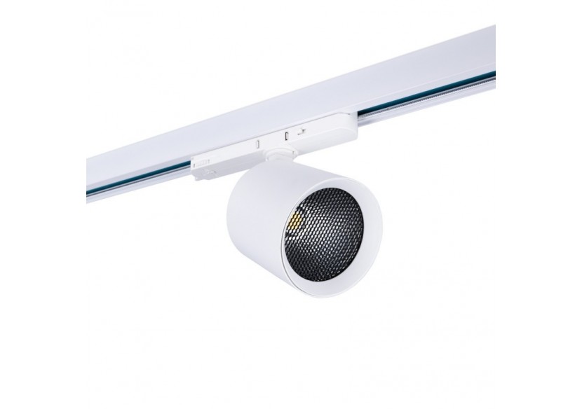 Projecteur LED sur rail triphasé CCT 40W-IRC 90-Driver KGP- Blanc - BPT-40W-CCT-B - Barcelona LED Projecteur LED sur rail triphasé CCT 40W-IRC 90-Driver KGP- Blanc - BPT-40W-CCT-B - Barcelona LED