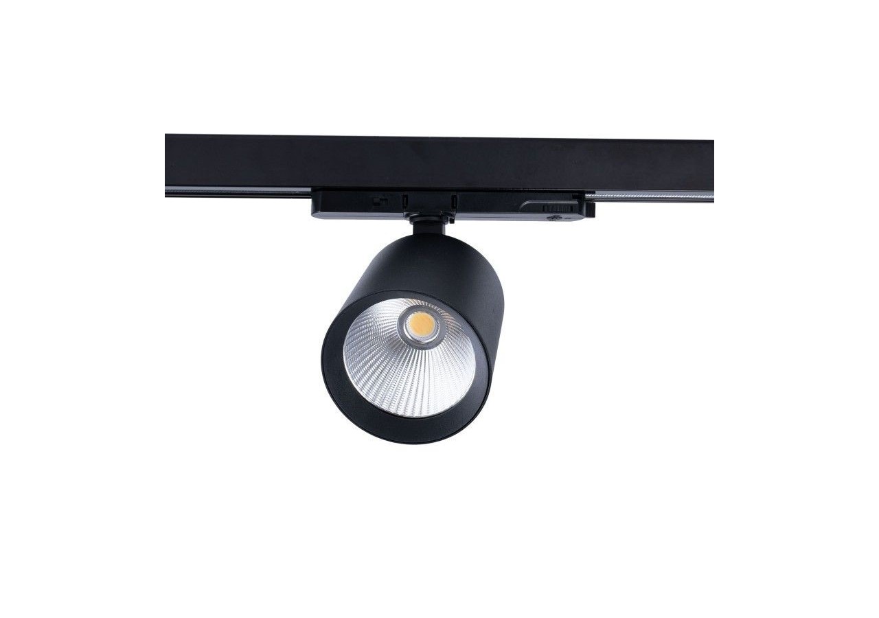 Projecteur LED sur rail triphasé CCT 40W-IRC 90-Driver KGP-Noir - BPT-40W-CCT-N - Barcelona LED