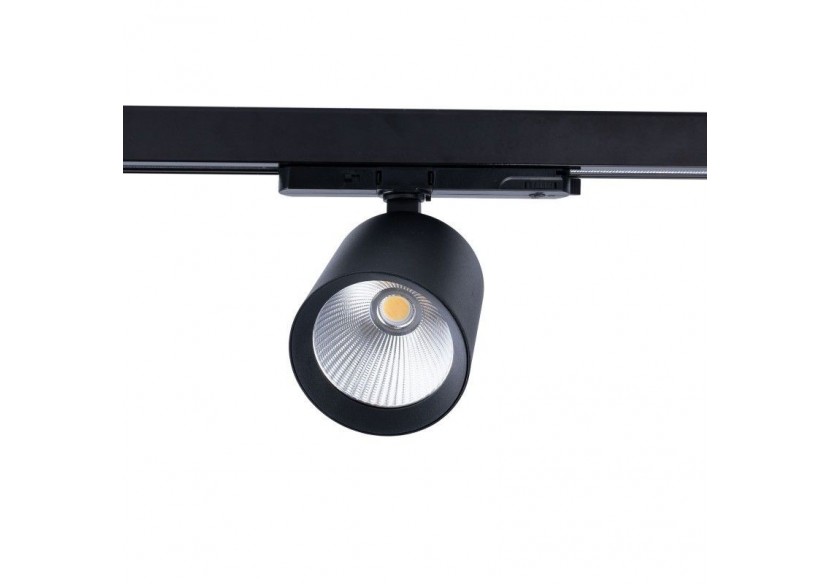 Projecteur LED sur rail triphasé CCT 40W-IRC 90-Driver KGP-Noir - BPT-40W-CCT-N - Barcelona LED Projecteur LED sur rail triphasé CCT 40W-IRC 90-Driver KGP-Noir - BPT-40W-CCT-N - Barcelona LED
